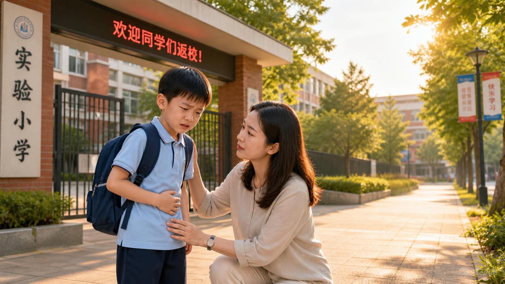 孩子一到学校就肚子疼,是怕上学吗 孩子一到学校就肚子疼,是怕上学吗