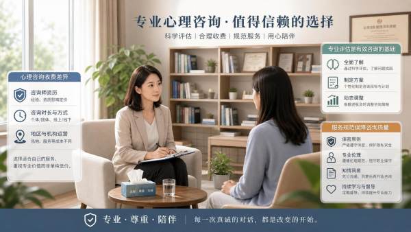 心理咨询机构收费差异主要看什么 心理咨询机构收费差异主要看什么