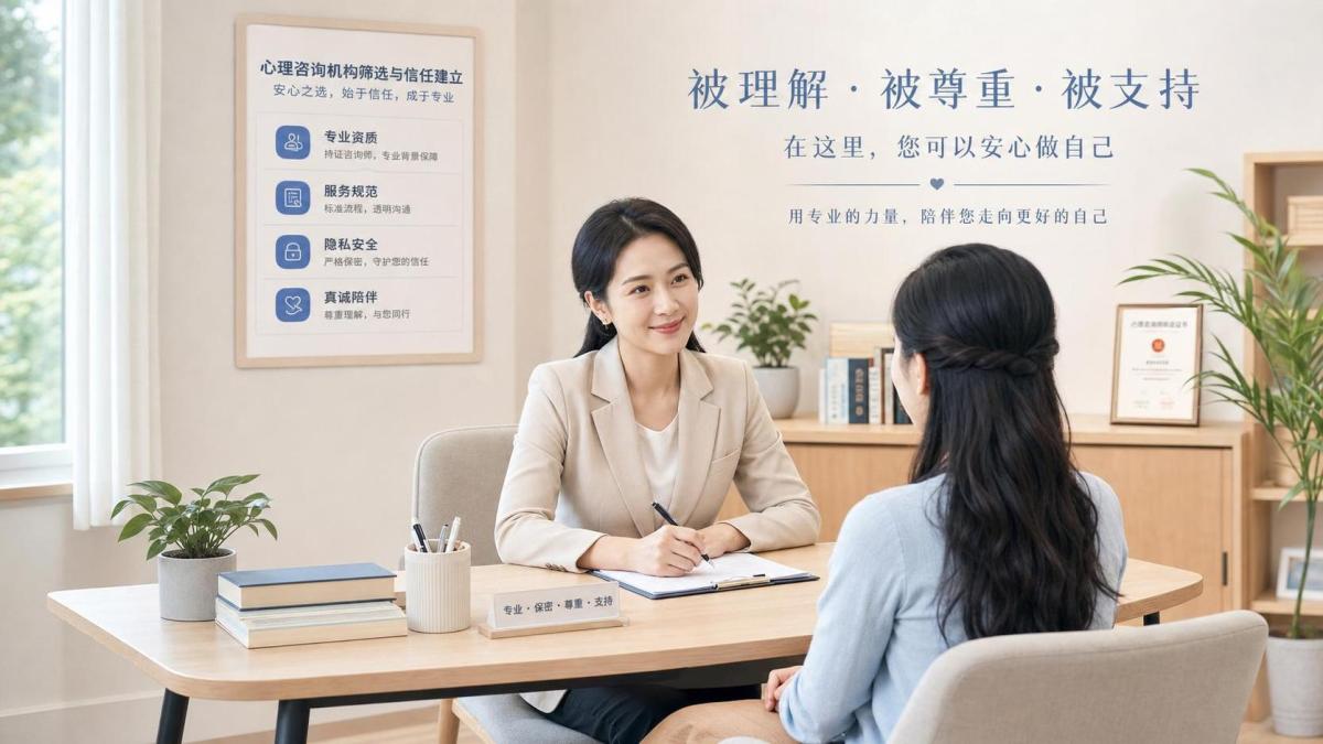 心理咨询机构怎么选：先看这5项