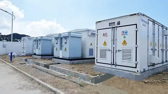 浙江60MWp光伏项目配套储能系统的应用