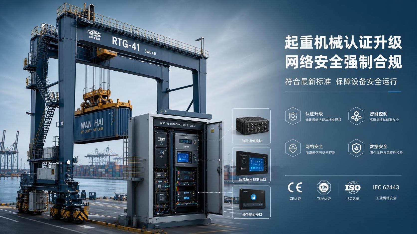 UL更新ANSI/UL 2099-2026：远程操控起重机纳入网络安全强制认证