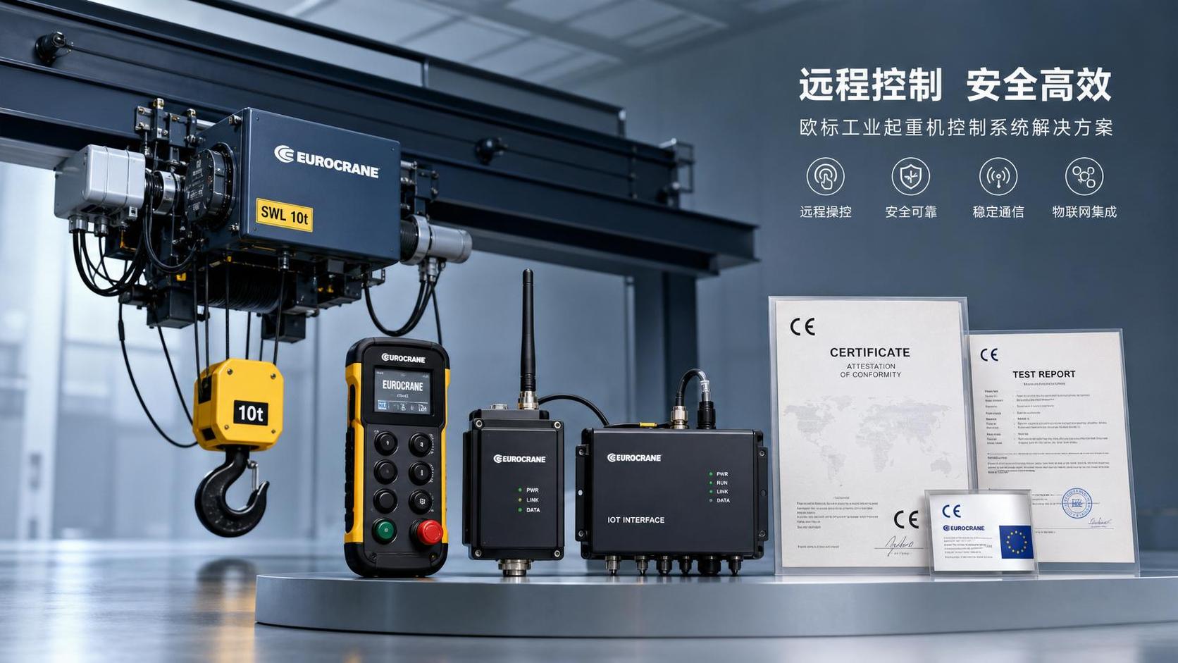欧盟CE新规生效：起重机远控设备需符合EN ISO 13849-1:2025