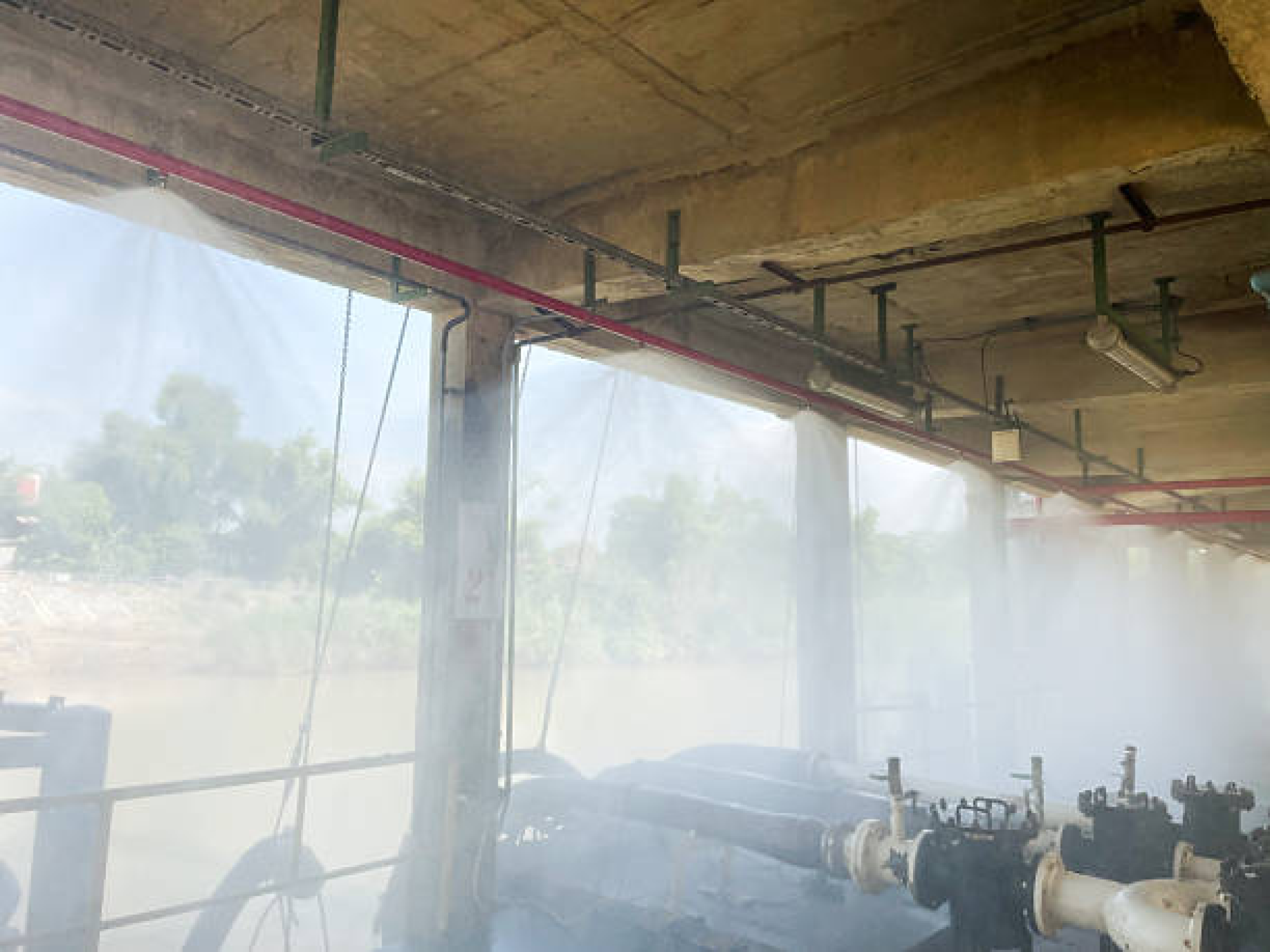 Optimized Spray for Safer Waste Treatment