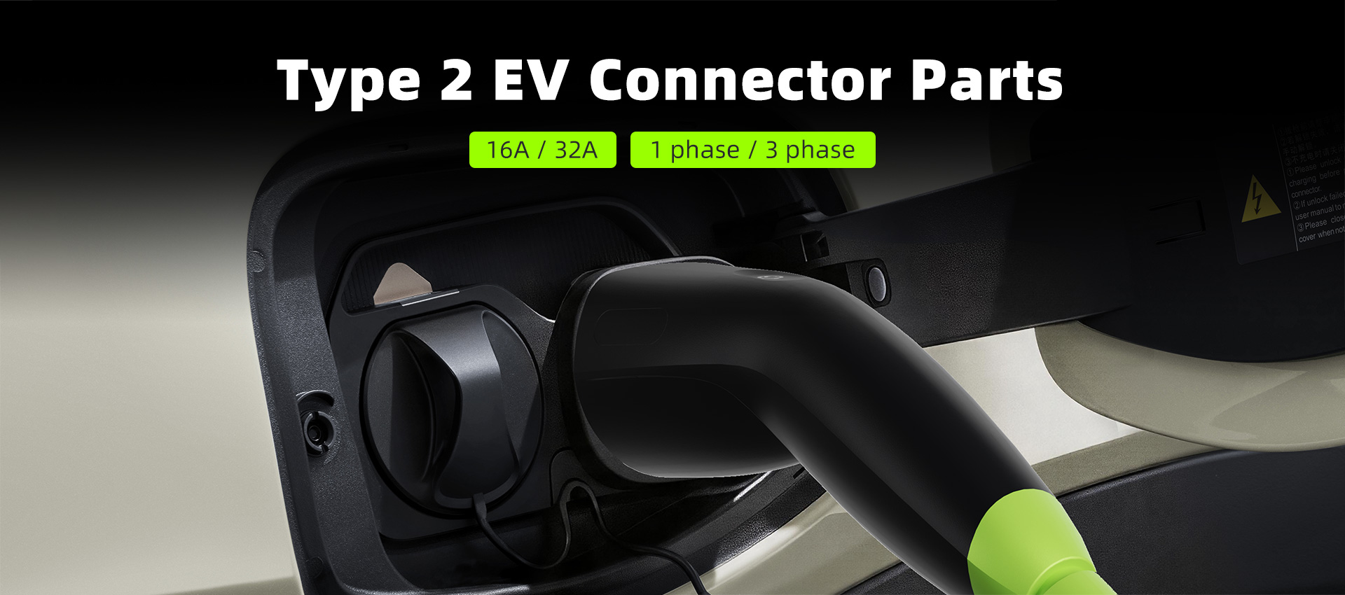 Детали разъема EV Type 2-штекер AC-зарядки-EVSE Club