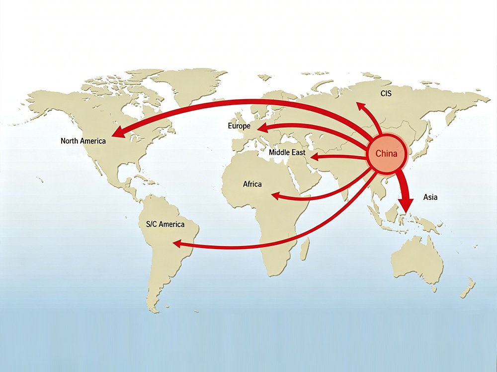 100+ Export Countries