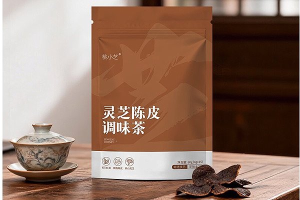 灵芝陈皮调味茶