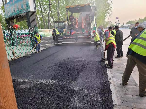 06 生产道路施工现场