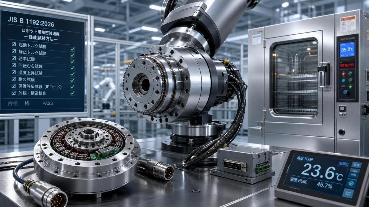 Japan Enforces JIS B 1192:2026 for Harmonic Joint Motors